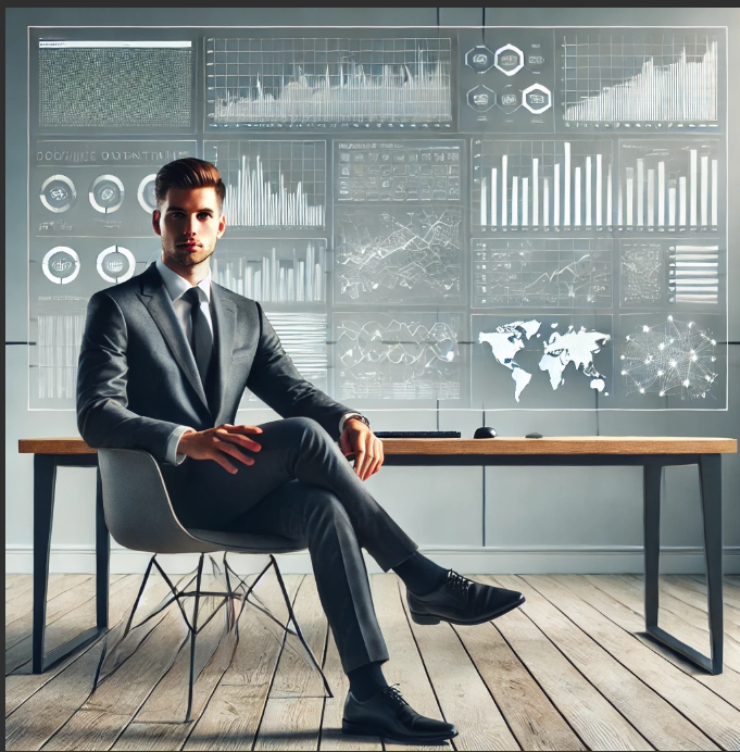 Analytics concept visual for financial dashboard practice work